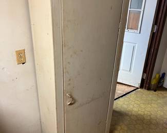 Vintage steel storage cabinet