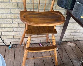 Great vintage high chair