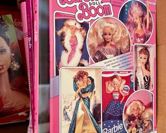 Barbie Books and Barbies in the box