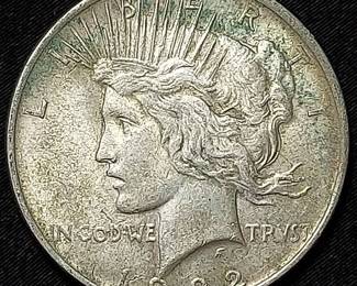 1922 US Peace Dollar
