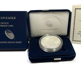 2013 Silver American Eagle Dollar Proof Coin & Uncirculated Mint W/COA 1oz .999
