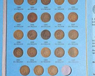 23 US Indian Head Cent Coins * Pennies
