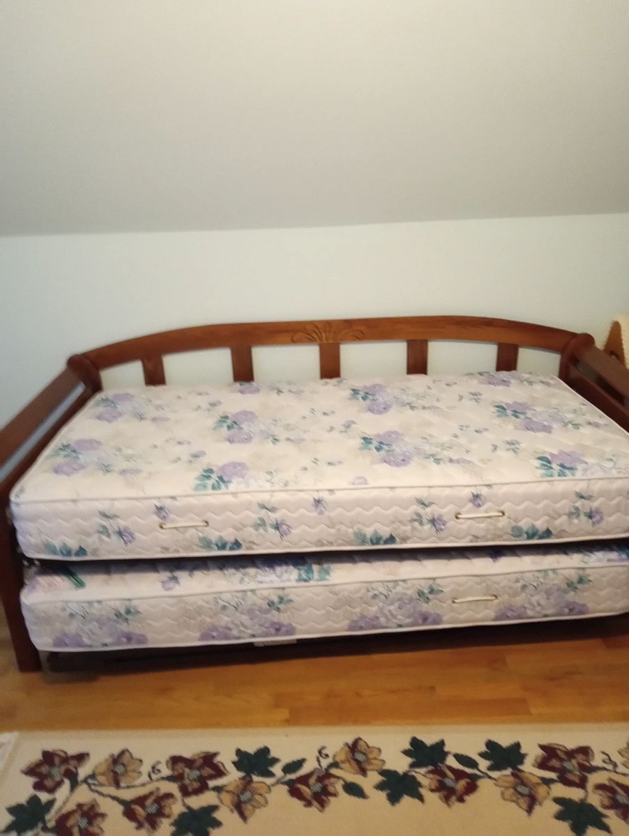 Trundle Bed - $200 with mattresses.  Only used twice