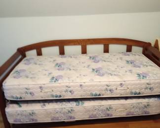 Trundle Bed - $200 with mattresses.  Only used twice