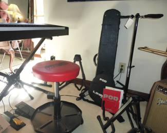Several Guitar Stands