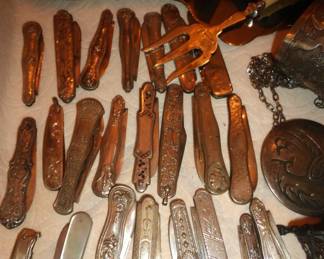 Victorian Sterling Knife Collection