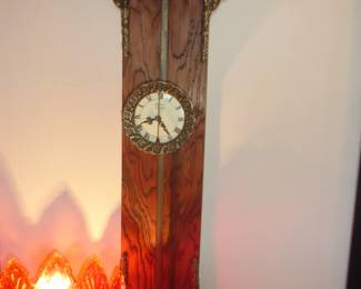 Anno 1750, German Gear Driven Up & Down Clock. Cool!