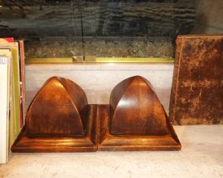 Two Antique Knobby Things