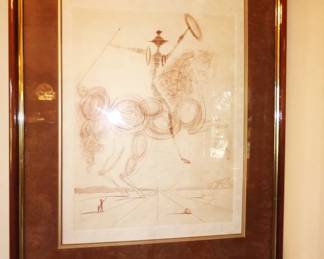 "Don Quixote" By Dali