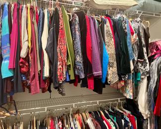 Packed with nice clothes!