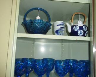 Blue Goblets
