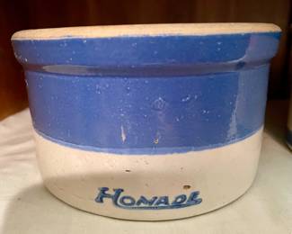 Primitive Butter Crocks 