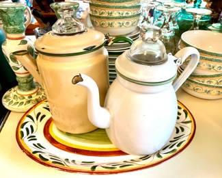 Enamelware Tea Pots