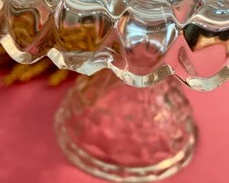 Fostoria Cake Stand with Slight Chip