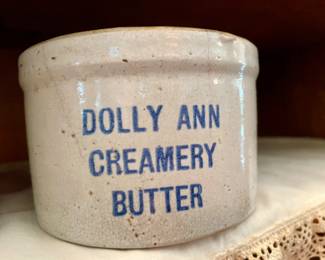 Primitive Butter Crocks 