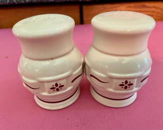 Longaberger Salt and Pepper Shakers