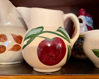 Halls Apple ware pitcher