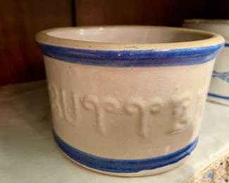 Primitive Butter Crocks 