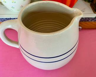 Pottery Creamer