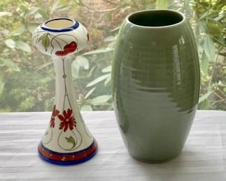 Simon Pearce and Art Nouveau vases