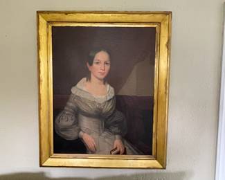 Antique oil painting