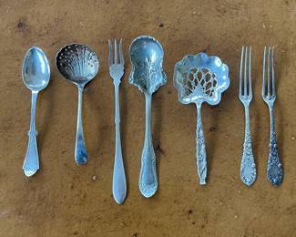 Sterling silver utensils