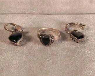 925 Earrings And Ring