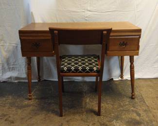 Vintage Desk And Chair