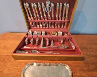 Community Plate Silver Plate Set