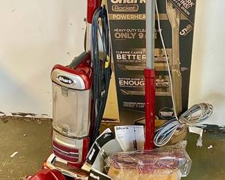 Shark Vacumns With Numerous Accessories