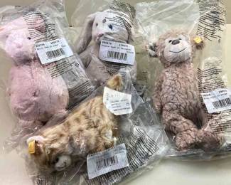 Steiff Salesman Prototype SamplesNewOriginal Packages With Tags