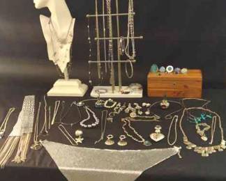 Silvertone Costume Jewelry 