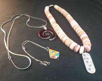 Sterling Silver Necklaces Andrea