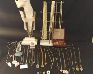 Necklaces, Pendants and Rings 