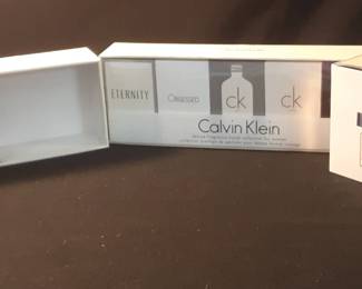 Miniature Calvin Klein And Estee Lauder Perfumes W Boxes