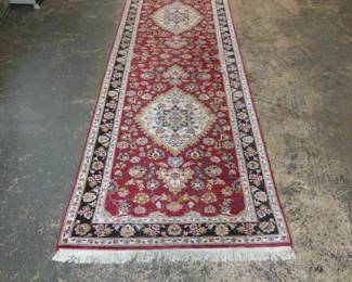 Persian Hand Knotted Runner Rug
