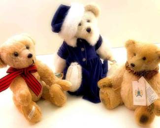 Signed Limited Edition Collectable Bears