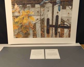 Talk On The Old Fence And On The Old Farm Door Carl Brenders Prints