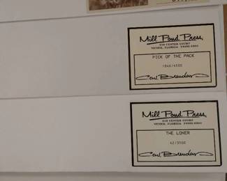 Carl Brenders Prints Artic Wolves , The Loner And More