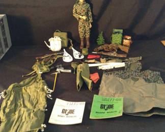 GI Joe Doll W Accessories 