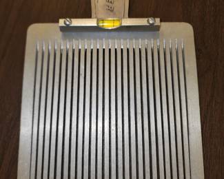 Miller flat top comb