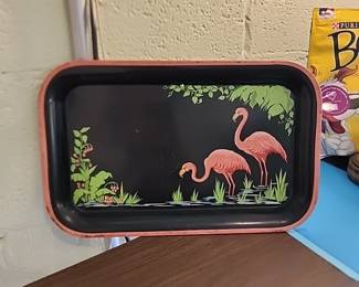 Flamingo tray