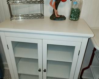 White cabinet