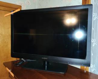 Insignia TV, with remote