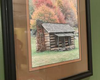 Original cabin artwork 