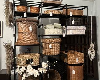 Great assortment of baskets for sale!