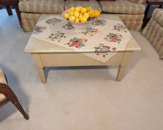 Painted Coffee Table