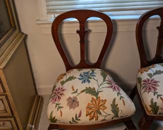 Set of 4 Antique Dining Chairs