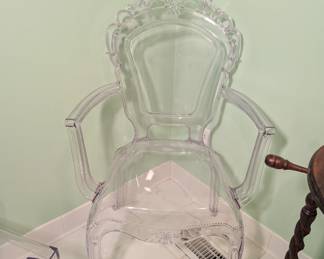Lucite Arm Chair