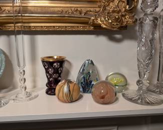Glass Paperweights
